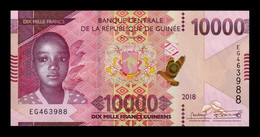Guinea 10000 Francs 2018  Pick 49A SC UNC - Guinea