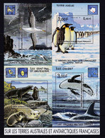 TF50 – TAAF – BLOCKS - 2001 – WILDLIFE ON ISLANDS – Y&T # 5 MNH 13 € - Blocs-feuillets