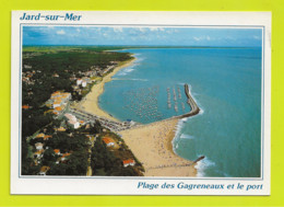 85 JARD SUR MER Vers Talmont St Hilaire N°202 Plage Des GAGRENEAUX Et Le Port - Talmont Saint Hilaire