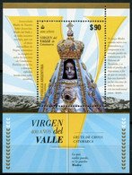 Argentina 2020 Religion Virgen From Catamarca Valley Souvenir Sheet MNH - Unused Stamps