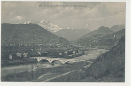 73  Savoie  -  Albertville  Et Le Mont Charvin   Edition Pittier - Albertville