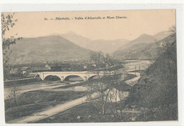 73  Savoie  -  Vallée D'Albertville  Et Le Mont Charvin - Albertville