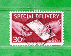 (Us.2) Stati Uniti ° - 1944 - EXPRESS. Consegna Della Posta.  Yv. 17. Vedi Scansioni. Used. - Special Delivery, Registration & Certified