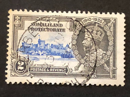 SOMALILAND SG 87   2 Annas Ultramarine And Grey  FU - Somaliland (Herrschaft ...-1959)