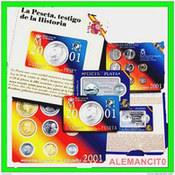 CARTERA COLECCION LA PESETA ,TESTIGO DE LA HISTORIA, ESTUCHE OFICIAL AÑO 2007 - Mint Sets & Proof Sets