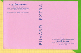 BUVARD & Blotting Paper : Café ELIMA De La Cote D'Ivoire - Café & Thé