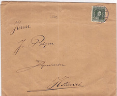 26909# LUXEMBOURG N° 93 GRANDE DUCHESSE MARIE ADELAIDE SEUL / LETTRE Obl ESCH SUR ALZETTE 1919 Pour HOLLERICH - 1914-24 Maria-Adelaide