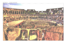 Italy:Roma, The Colosseum Interior - Corrida