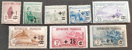 (A1) N° 162 à 169 Neuf ** Gomme D'Origine, Bon Centrage à 16% De La Cote  TTB - Unused Stamps