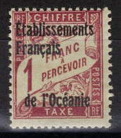 Océanie - YT Taxe 7 * MH - Timbres-taxe