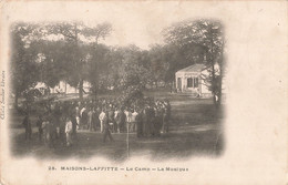 78 Maisons Laffitte Cpa  Camp La Musique , Soldats Militaire - Maisons-Laffitte