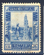 1935 - Somalia - Pittorica 2° Emissione Lire 1,25 - Somalië