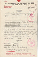 Prisonnier De Guerre- Comité International De La Croix-Rouge/Deutches Rodes Kreuz -Guernesey - Briefe U. Dokumente