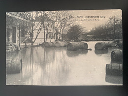 Paris. Inondations 1910  Entrée Des Entrepôts De Bercy. 90. Fleury - Paris Flood, 1910