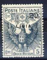 1915 - Croce Rossa Cent.20 Su 15 MNH** (vedi Descrizione) 1 Immagine - Libië