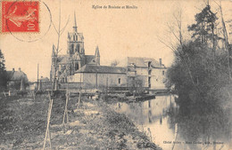 CPA 02 EGLISE DE BRAISNE ET MOULIN - Altri & Non Classificati