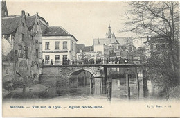 Mechelen - Malines   *  Vue Sur La Dyle -  Eglise Notre-Dame - Mechelen
