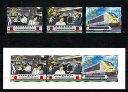 Belg. 2004 OBP/COB TRV 36/38**, Bl 7**, Yv. 504/06** + Bf** - 1996-2013 Vignetten [TRV]