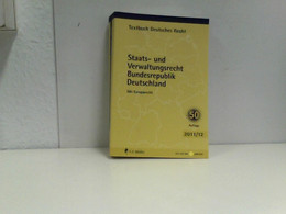 Staats- Und Verwaltungsrecht Bundesrepublik Deutschland: Mit Europarecht - Law