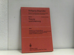 Band II Theorie Und Erfahrung Teil H. Realismus Und Strukturalismus. Anwendungen: Literaturtheorie. Tauschwirt - Philosophy