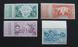 Cameroun Kameroun 1931 Exposition Coloniale  Neufs* - Unused Stamps