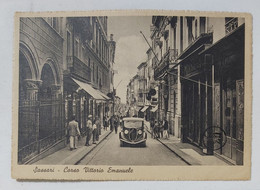 72922 Cartolina - Sassari - Corso V. Emanuele - Vg 1938 - Sassari