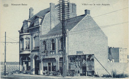 NIEUPORT-BAINS ; Villa Sur La Voie Auguste - RARE VARIANTE - Nieuwpoort