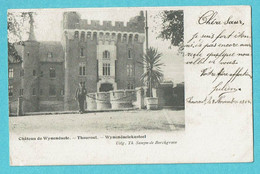 * Torhout - Thourout (West Vlaanderen) * (Uitg Th. Samyn - De Borchgrave) Chateau De Wynendaele, Kasteel, Castle Schloss - Torhout