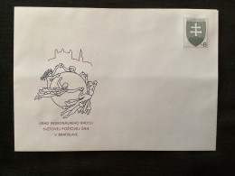 1996 : Bureau De L’ Union Postale Universelle De Bratislava Neuf COB 4 Michel U 4 - Covers