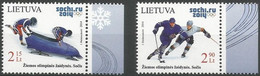 Lituanie / Litouwen / Litauen** - Jeux Olympiques D'hiver Sotchi / Olympische Winterspelen / Winterolympiade Sochi - Hiver 2014: Sotchi