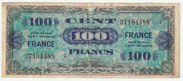 France, 100 Francs   1944   N° 37104489 - 1944 Flag/France