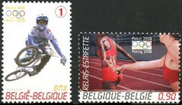 3797/3798** - Jeux Olympiques De Pékin / Olympische Spelen Peking - Sport - Vélo / Fiets - BELGIQUE / BELGIË - BMX