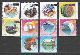 Netherlands Antilles 1999 Mi 1016-1025 MNH SELFADHESIVE - Curazao, Antillas Holandesas, Aruba