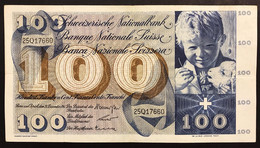 Svizzera Suisse Switzerland 100 Francs Franken Franchi 1961 Q.spl LOTTO 3688 - Switzerland