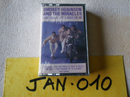 SMOKEY ROBINSON AND THE MIRACLES K7 AUDIO EMBALLE D'ORIGINE JAMAIS SERVIE... VOIR PHOTO... (JAN 010) - Cassettes Audio