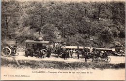 CPA - SELECTION - SAINT CHAMOND - Transport D'un Canon De 240 Au Camp De Tir - Saint Chamond