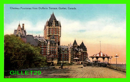 QUÉBEC CITY - CHATEAU FRONTENAC FROM DUFFERIN TERRACE - THE POST CARD & GREETING CARD CO LTD - - Québec - Château Frontenac
