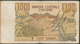 °°° ALGERIE - 100 DINARS 1970 °°° - Algerije