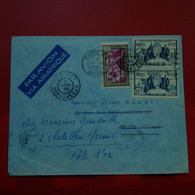 LETTRE MADAGASCAR POUR PARIS POSTE AERIENNE - Airmail