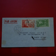 LETTRE MADAGASCAR POUR PARIS POSTE AERIENNE - Airmail