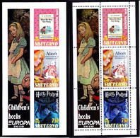 Shetland - 2010 - Europa Thema & Child. Books - 2.Mini S/Sheet (imp.+perf.) Private İssue ** MNH - Local Issues