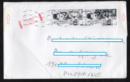 Frankreich 2021 Brief/ Lettre 100g In Die BRD;  MiNr. 7849 (2) Charlie Chaplin - Storia Postale