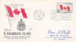 CANADA - FIRST DAY OF ISSUE - 1963/1966 - 11 ENVELOPPES DIFFERENTES - 1961-1970