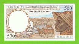 CAMEROUN C.A.S. 500 FRANCS 1993  P-201Ea   UNC - États D'Afrique Centrale