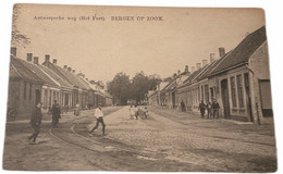 #1052 - Antwerpsche Weg (Het Fort), Bergen Op Zoom 1913 (NB) - Bergen Op Zoom