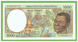 CAMEROUN C.A.S. 1000 FRANCS 1997  P-202Ed   UNC - États D'Afrique Centrale