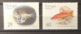 1989 - Portugal - MNH - Fish Of Madeira - Complete Set Of 4 Stamps - Nuevos