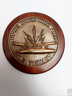 Tape De Bouche En Bronze Sous-marin SNLE LE TONNANT Marine Nationale - Bateaux