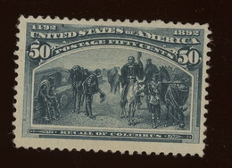 Columbus. 50c     Sc.240. Cv= 225,-$ As  NO GUM   Centering More Than OK - Unused Stamps