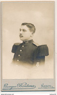CDV - Portrait Militaire - Musicien Du 37e Régiment D'infanterie Par Bontems à Nancy (Ca 1900) - Guerra, Militari